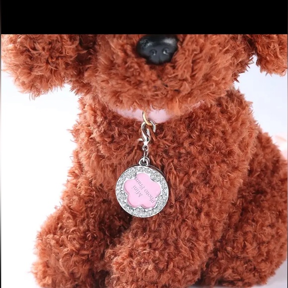 $1 APPLE COLLAR TAG. NEW. $1 WITH ANY $10 ORDER OR MORE - Picture 3 of 11